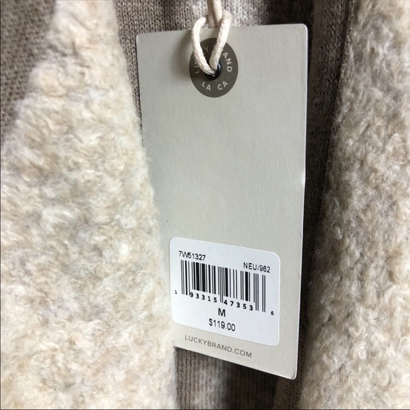Lucky Brand Intarsia Cardigan Sweater - Picture 5 of 10